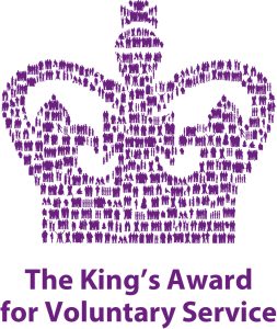 Kings Award for voluntary service logo