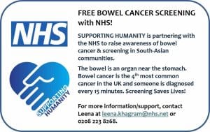 free bowel cancer screening with NHS