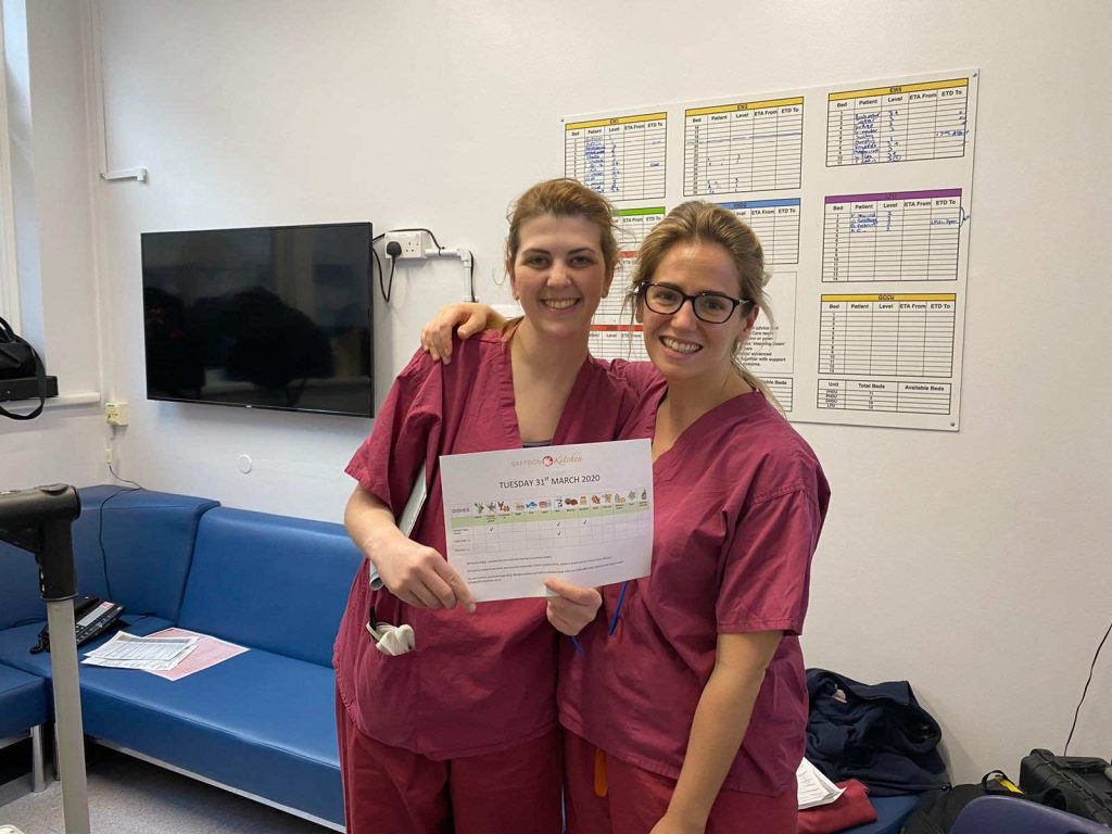 Covid Meal Delivery Hospital