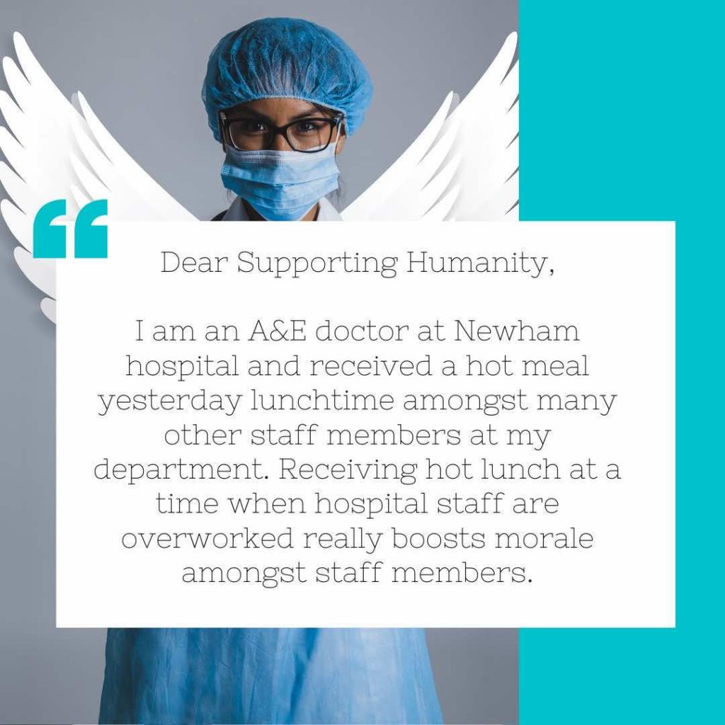 Covid Meal Delivery Hospital