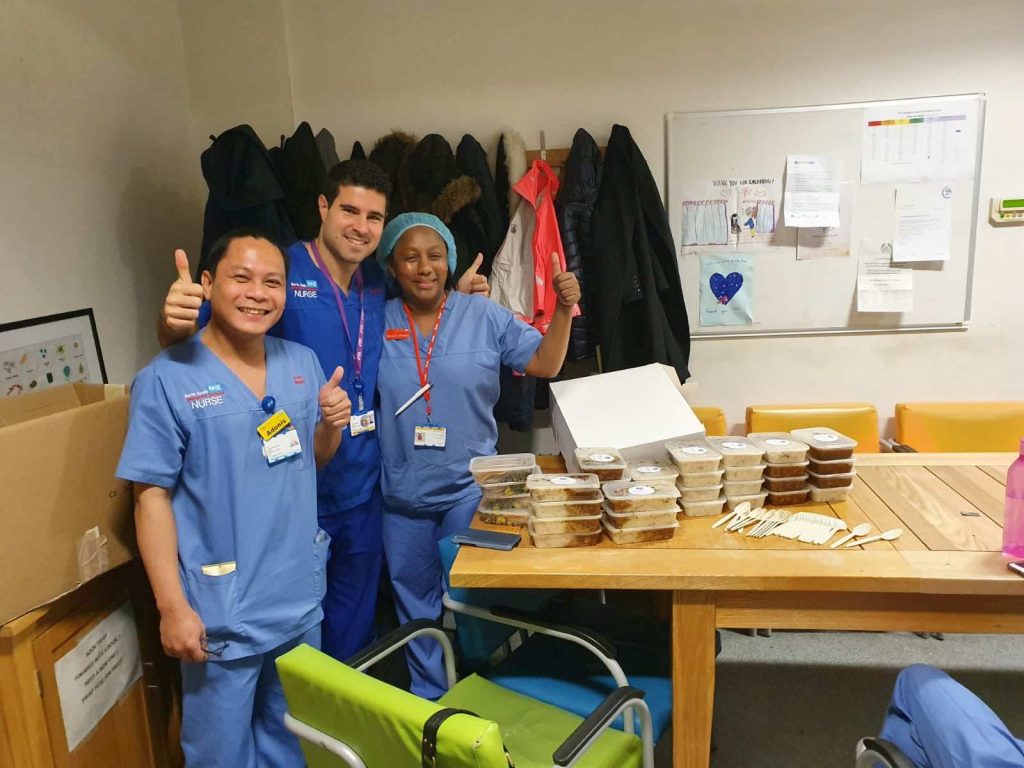 Covid Meal Delivery Hospital